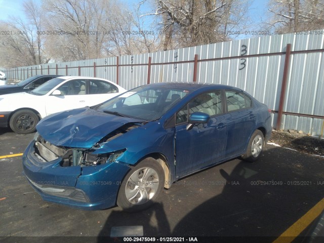 Photo 1 VIN: 19XFB2F55EE086682 - HONDA CIVIC SEDAN 