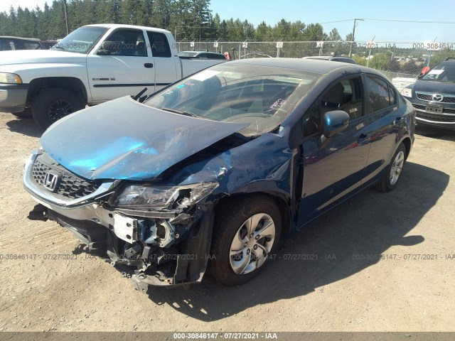 Photo 1 VIN: 19XFB2F55EE204830 - HONDA CIVIC SEDAN 