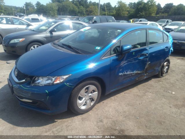 Photo 1 VIN: 19XFB2F55EE224267 - HONDA CIVIC SEDAN 