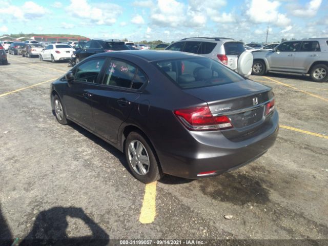 Photo 2 VIN: 19XFB2F55EE226553 - HONDA CIVIC SEDAN 