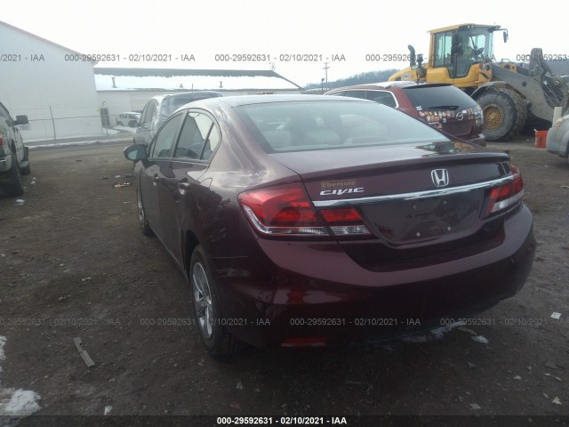 Photo 2 VIN: 19XFB2F55EE232448 - HONDA CIVIC SEDAN 