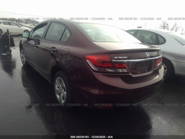 Photo 2 VIN: 19XFB2F55EE241750 - HONDA CIVIC SEDAN 