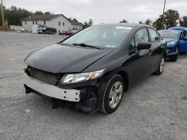 Photo 1 VIN: 19XFB2F55EE245930 - HONDA CIVIC LX 