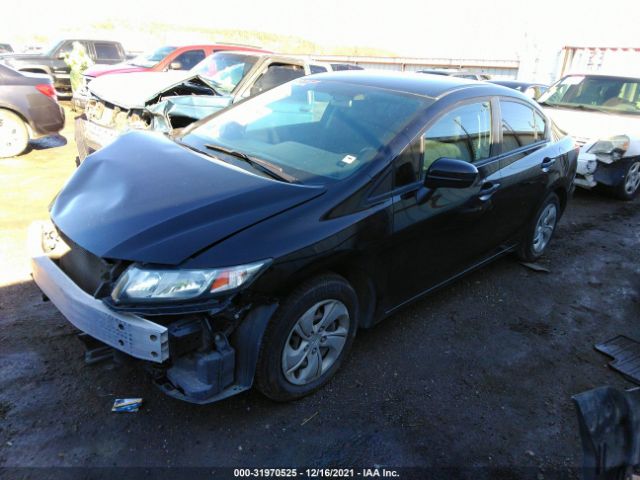 Photo 1 VIN: 19XFB2F55EE265630 - HONDA CIVIC SEDAN 