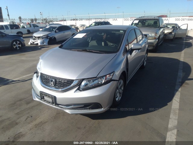 Photo 1 VIN: 19XFB2F55EE266681 - HONDA CIVIC SEDAN 