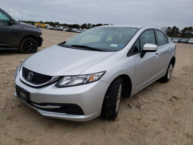 Photo 1 VIN: 19XFB2F55EE267393 - HONDA CIVIC LX 