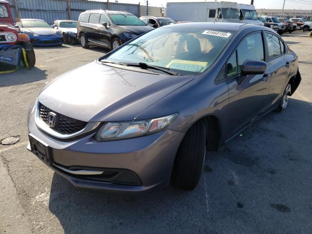 Photo 1 VIN: 19XFB2F55EE275221 - HONDA CIVIC LX 