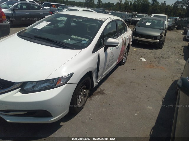 Photo 1 VIN: 19XFB2F55FE014916 - HONDA CIVIC SEDAN 