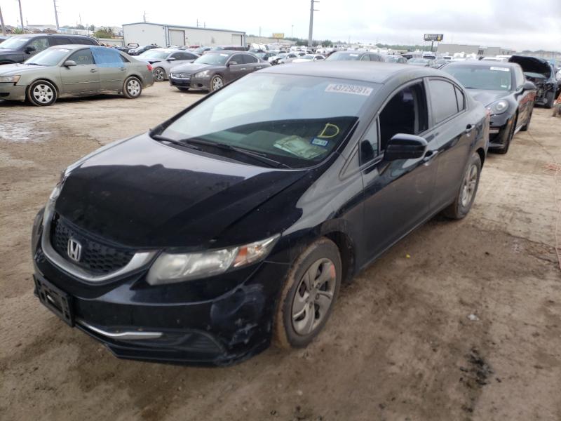 Photo 1 VIN: 19XFB2F55FE020926 - HONDA CIVIC LX 