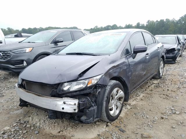 Photo 1 VIN: 19XFB2F55FE044918 - HONDA CIVIC LX 