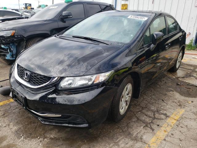 Photo 1 VIN: 19XFB2F55FE060388 - HONDA CIVIC LX 