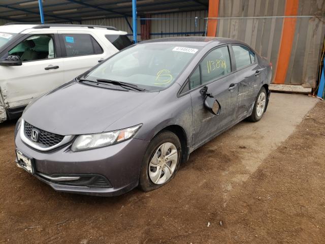 Photo 1 VIN: 19XFB2F55FE065171 - HONDA CIVIC LX 