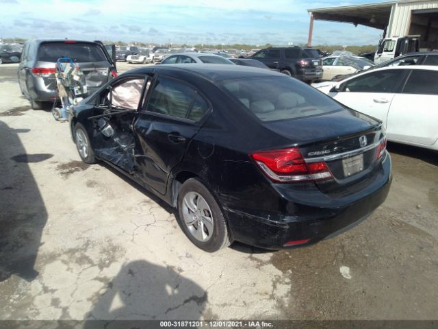 Photo 2 VIN: 19XFB2F55FE068684 - HONDA CIVIC SEDAN 