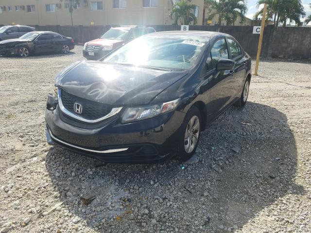 Photo 1 VIN: 19XFB2F55FE080933 - HONDA CIVIC LX 