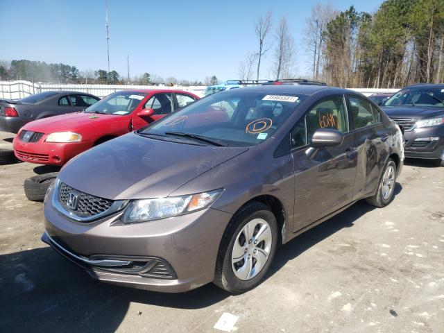 Photo 1 VIN: 19XFB2F55FE093438 - HONDA CIVIC LX 