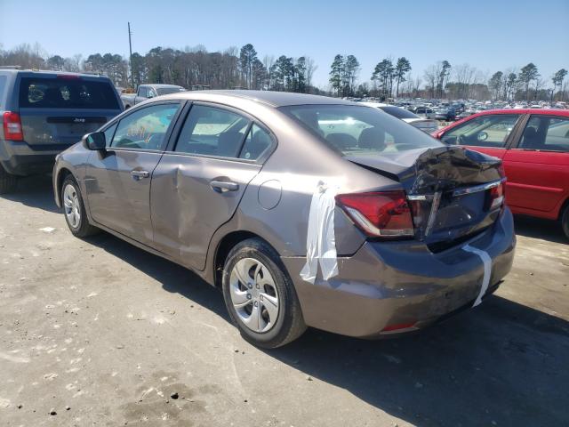 Photo 2 VIN: 19XFB2F55FE093438 - HONDA CIVIC LX 