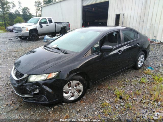 Photo 1 VIN: 19XFB2F55FE093777 - HONDA CIVIC SEDAN 