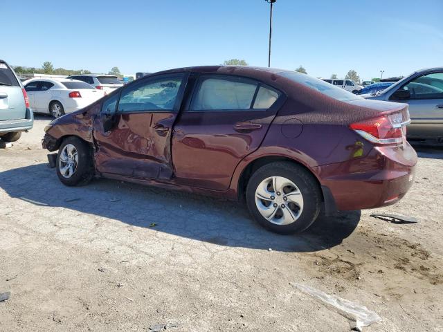 Photo 1 VIN: 19XFB2F55FE101702 - HONDA CIVIC LX 