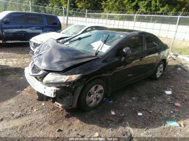 Photo 1 VIN: 19XFB2F55FE101893 - HONDA CIVIC SEDAN 