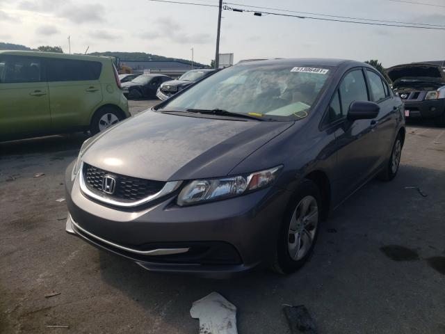 Photo 1 VIN: 19XFB2F55FE111761 - HONDA CIVIC LX 