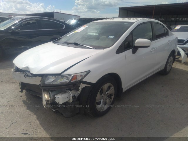 Photo 1 VIN: 19XFB2F55FE119181 - HONDA CIVIC SEDAN 