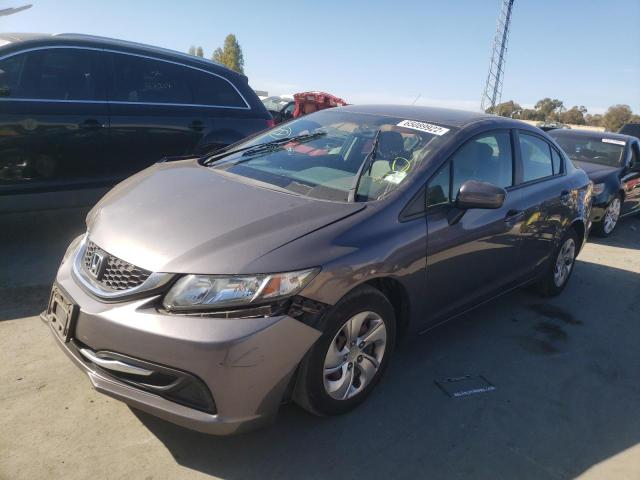 Photo 1 VIN: 19XFB2F55FE209186 - HONDA CIVIC LX 