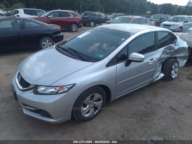 Photo 1 VIN: 19XFB2F55FE213058 - HONDA CIVIC SEDAN 