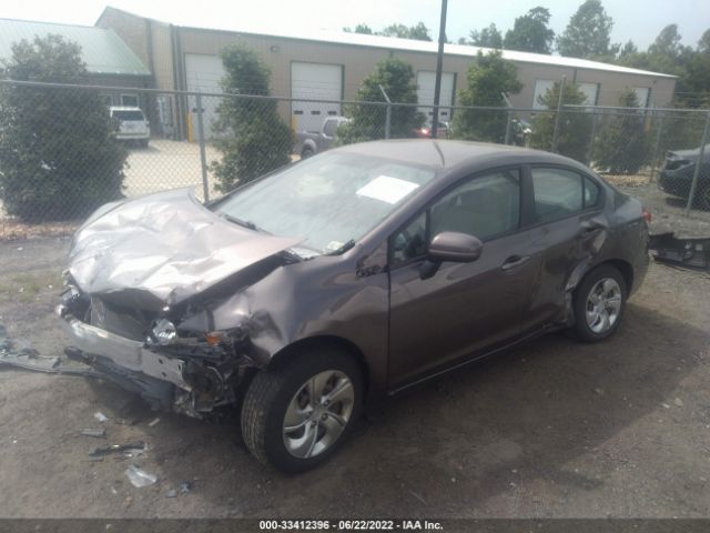 Photo 1 VIN: 19XFB2F55FE224061 - HONDA CIVIC SEDAN 