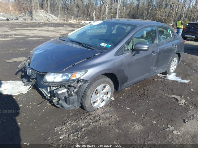 Photo 1 VIN: 19XFB2F55FE230202 - HONDA CIVIC SEDAN 