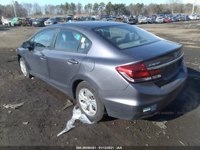 Photo 2 VIN: 19XFB2F55FE230202 - HONDA CIVIC SEDAN 