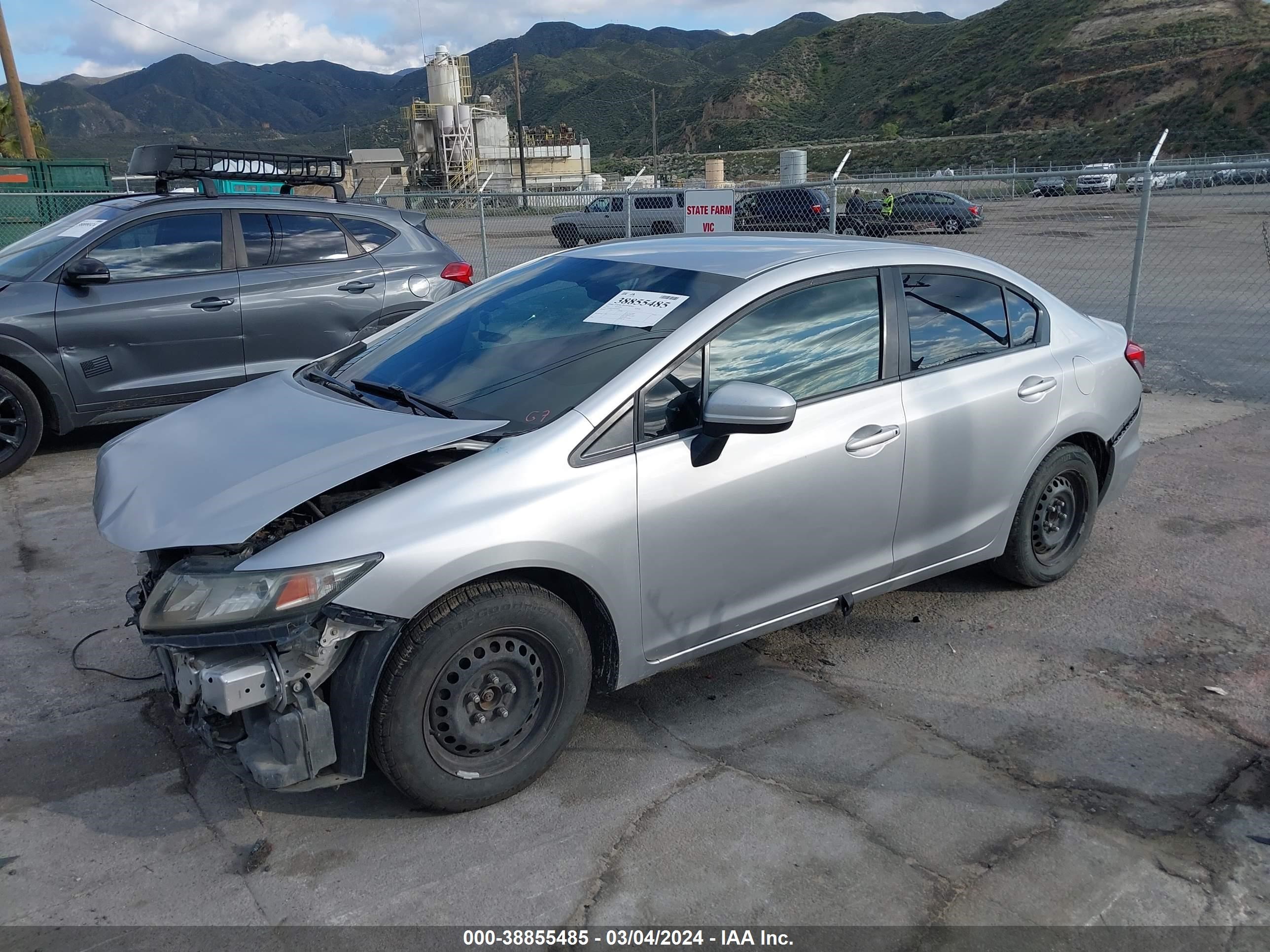 Photo 1 VIN: 19XFB2F55FE234461 - HONDA CIVIC 