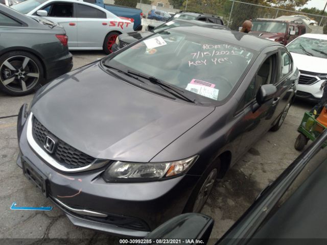 Photo 1 VIN: 19XFB2F55FE238753 - HONDA CIVIC SEDAN 