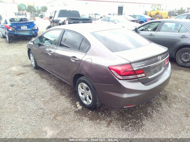 Photo 2 VIN: 19XFB2F55FE239689 - HONDA CIVIC SEDAN 