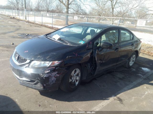 Photo 1 VIN: 19XFB2F55FE254841 - HONDA CIVIC SEDAN 