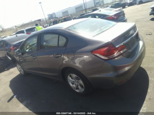 Photo 2 VIN: 19XFB2F55FE264771 - HONDA CIVIC SEDAN 