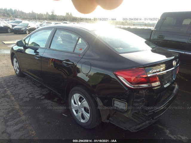 Photo 2 VIN: 19XFB2F55FE269789 - HONDA CIVIC SEDAN 