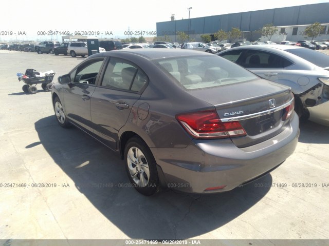 Photo 2 VIN: 19XFB2F55FE287404 - HONDA CIVIC SEDAN 