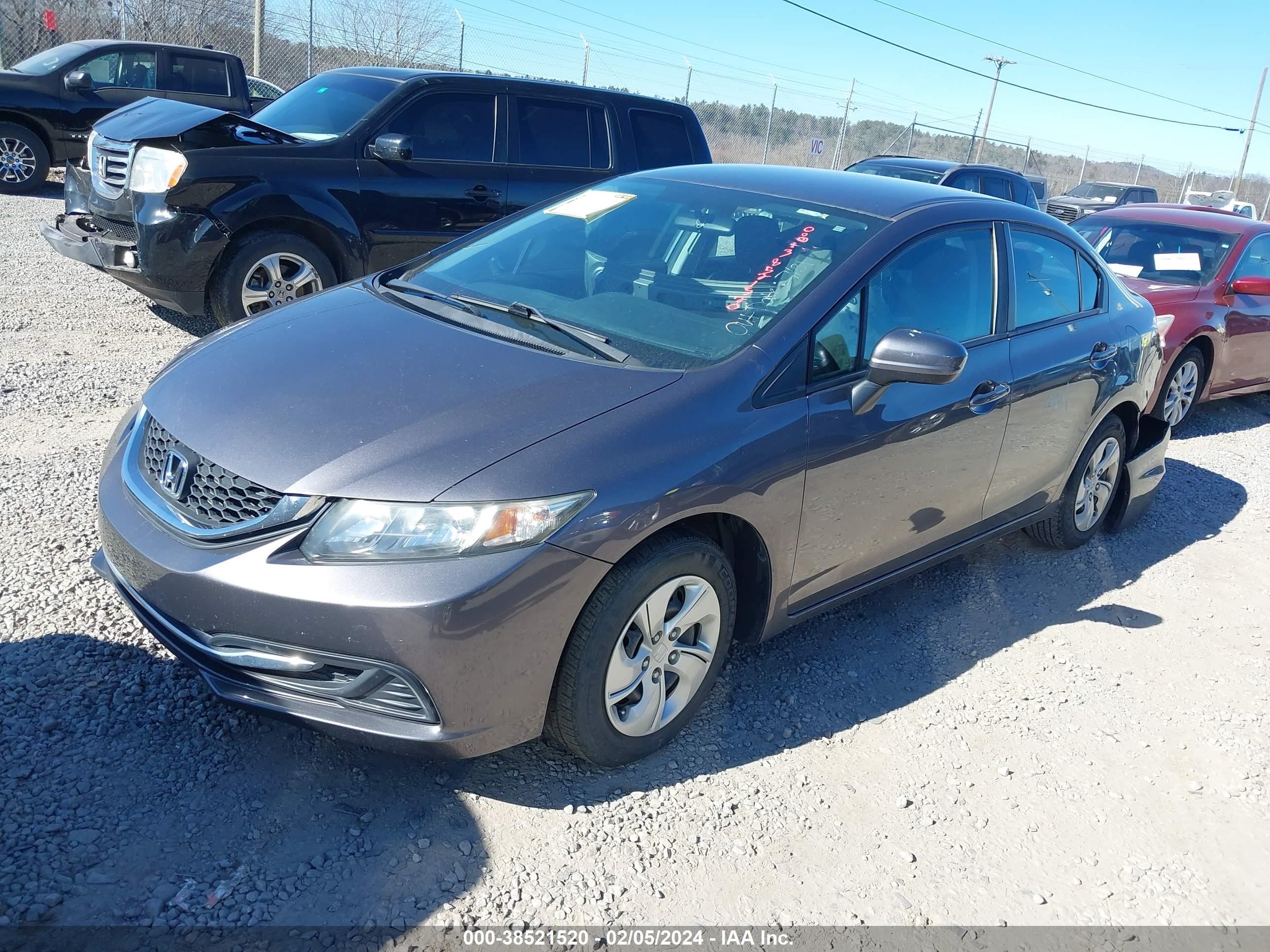 Photo 1 VIN: 19XFB2F55FE291310 - HONDA CIVIC 