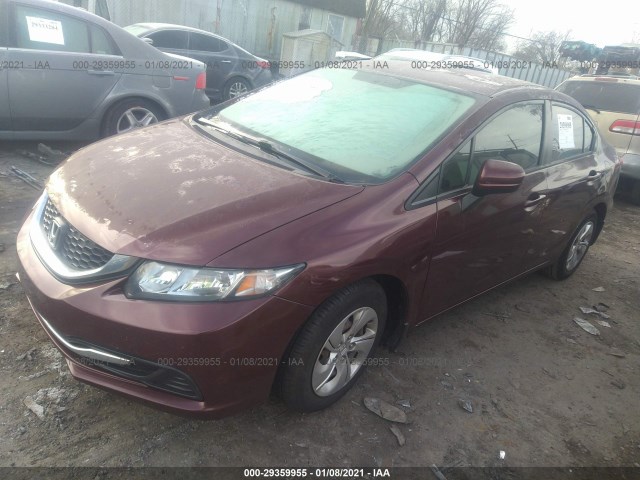 Photo 1 VIN: 19XFB2F55FE700745 - HONDA CIVIC SEDAN 