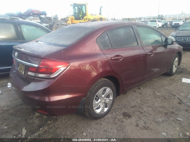 Photo 3 VIN: 19XFB2F55FE700745 - HONDA CIVIC SEDAN 