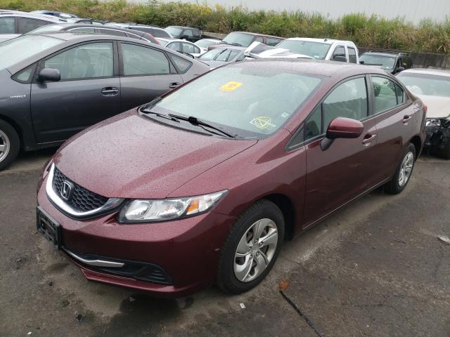 Photo 1 VIN: 19XFB2F55FE701278 - HONDA CIVIC LX 