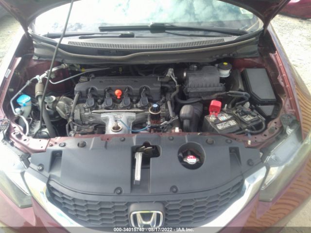 Photo 9 VIN: 19XFB2F55FE701443 - HONDA CIVIC SEDAN 