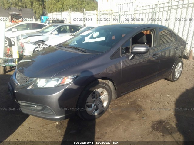 Photo 1 VIN: 19XFB2F55FE704858 - HONDA CIVIC SEDAN 