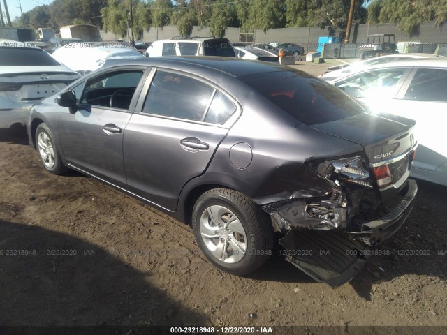 Photo 2 VIN: 19XFB2F55FE704858 - HONDA CIVIC SEDAN 