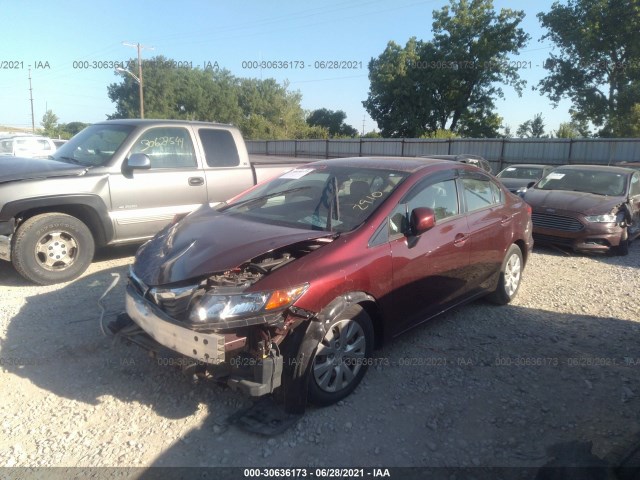 Photo 1 VIN: 19XFB2F56CE022910 - HONDA CIVIC SDN 