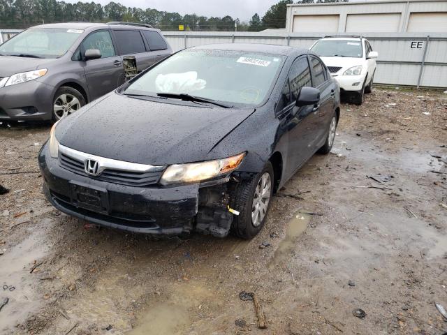 Photo 1 VIN: 19XFB2F56CE039707 - HONDA CIVIC LX 