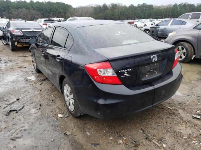 Photo 2 VIN: 19XFB2F56CE039707 - HONDA CIVIC LX 