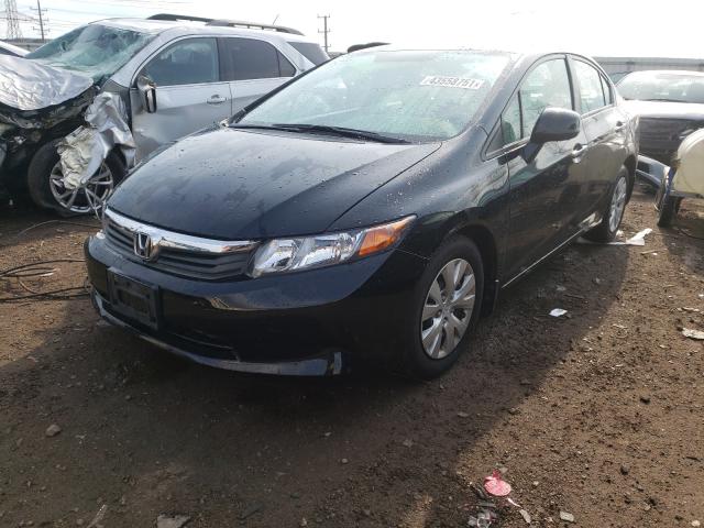 Photo 1 VIN: 19XFB2F56CE075591 - HONDA CIVIC LX 