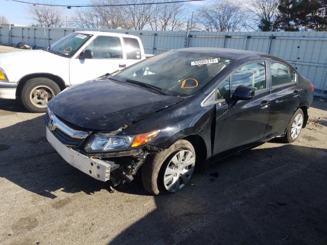 Photo 1 VIN: 19XFB2F56CE078121 - HONDA CIVIC LX 