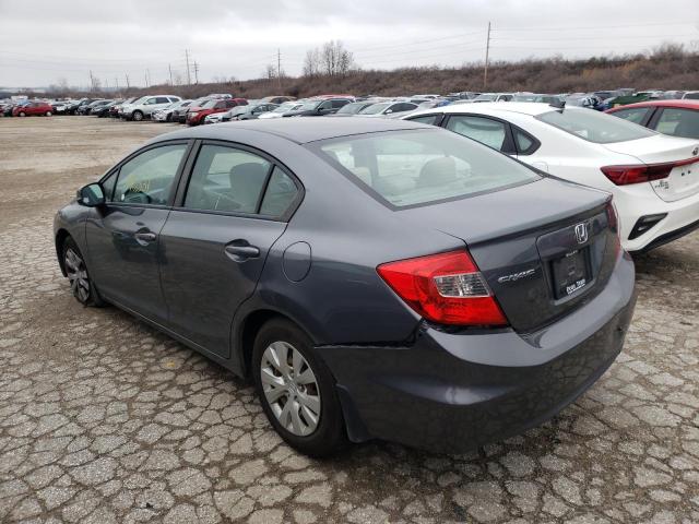 Photo 2 VIN: 19XFB2F56CE098336 - HONDA CIVIC LX 